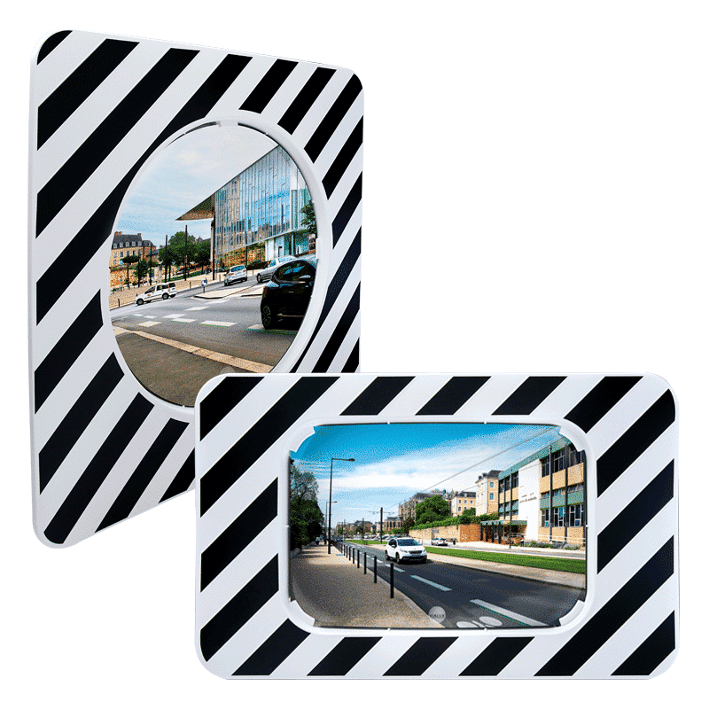 Quels miroirs de sécurité routière pour les zones publiques ou privées ?